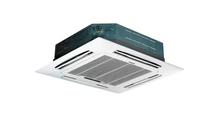 Кассетный фанкойл Kentatsu KFVE112H0EN1D 2-х трубные