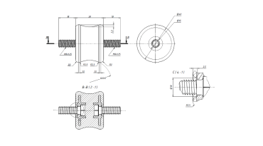 Комплект виброопор для кондиционера RexFaber RF-V40P